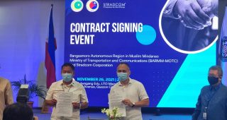 Contract Signing between MOTC-BARMM and STRADCOM Corporation