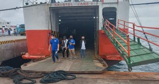 BMARINA-Sulu Provincial Office conducted an inspection of the vessels at Julu Port
