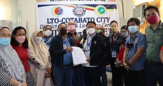 LTO XII-Cotabato City District Office and Licensing Center turns over Assets and Properties to BLTO-MOTC BARMM