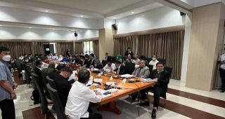 Minister Tago attends his first IGRB Meeting
