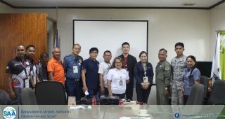 BAA and CAAP conduct Airport Security Meeting at Cotabato (Awang) Airport