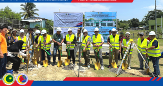 MOTC holds a groundbreaking ceremony for the infrastructure projects in the province of Tawi-Tawi