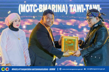 Minister Tago commends the exemplary performance of MOTC Sectoral Agencies in Tawi-Tawi.
