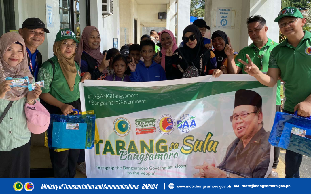 Strengthening Community Support: MOTC’s Vital Role in Project TABANG in Jolo, Sulu