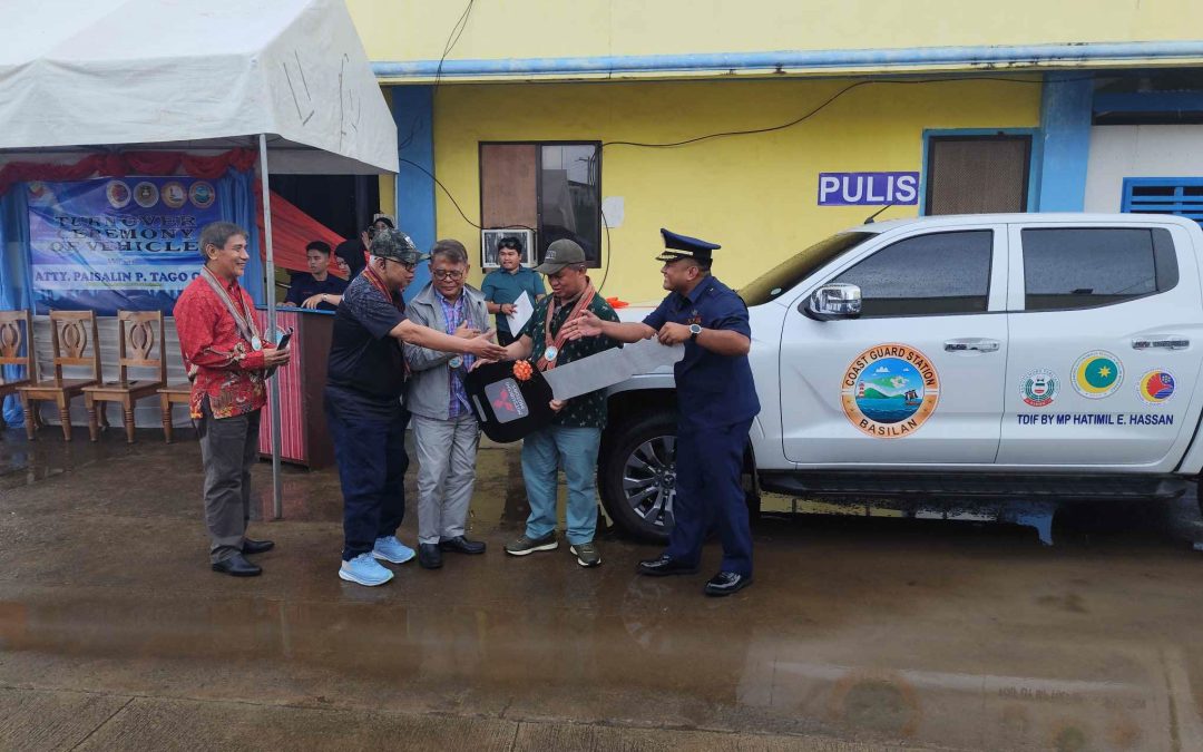 Turn Over Ceremony of Vehicle to the Coast Guard of Basilan Province