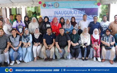 Inauguration of the Bangsamoro Airport Authority and Civil Aeronautics Board Office at Awang Airport